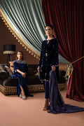 Ansab Jahangir | Bow Velvet Edit | ELEANOR by Ansab Jahangir - Designer Dress - Type: Ladies Clothes - Available at Libayah - 100% Original