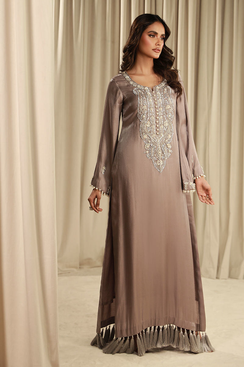 Fatima Khan | Sahar Luxe | CELESTIAL PEARL by Fatima Khan - Designer Dress - Type: Ladies Clothes - Available at Libayah - 100% Original