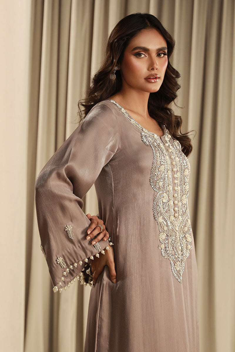 Fatima Khan | Sahar Luxe | CELESTIAL PEARL by Fatima Khan - Designer Dress - Type: Ladies Clothes - Available at Libayah - 100% Original