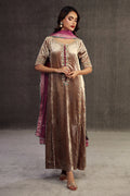 Fatima Khan | Anan Velvet Edit | Naira by Fatima Khan - Designer Dress - Type: Ladies Clothes - Available at Libayah - 100% Original