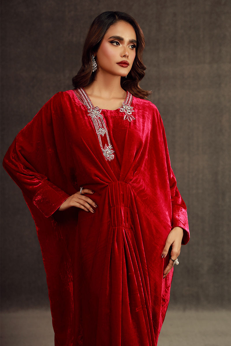 Fatima Khan | Anan Velvet Edit | Maysa by Fatima Khan - Designer Dress - Type: Ladies Clothes - Available at Libayah - 100% Original
