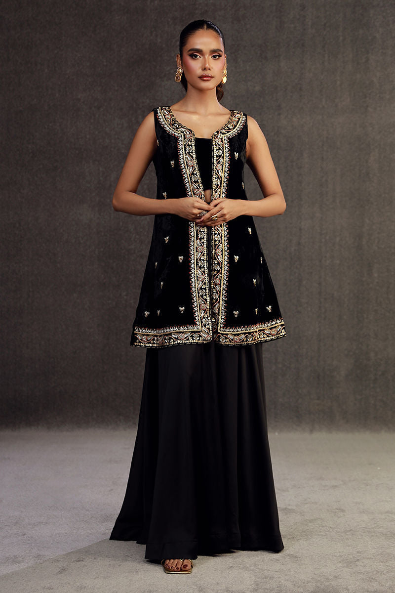 Fatima Khan | Anan Velvet Edit | Saman by Fatima Khan - Designer Dress - Type: Ladies Clothes - Available at Libayah - 100% Original