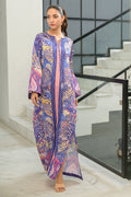 Fatima Khan | Eid Digital Silk Prints | Amethyst by Fatima Khan - Designer Dress - Type: Ladies Clothes - Available at Libayah - 100% Original