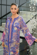 Fatima Khan | Eid Digital Silk Prints | Amethyst by Fatima Khan - Designer Dress - Type: Ladies Clothes - Available at Libayah - 100% Original