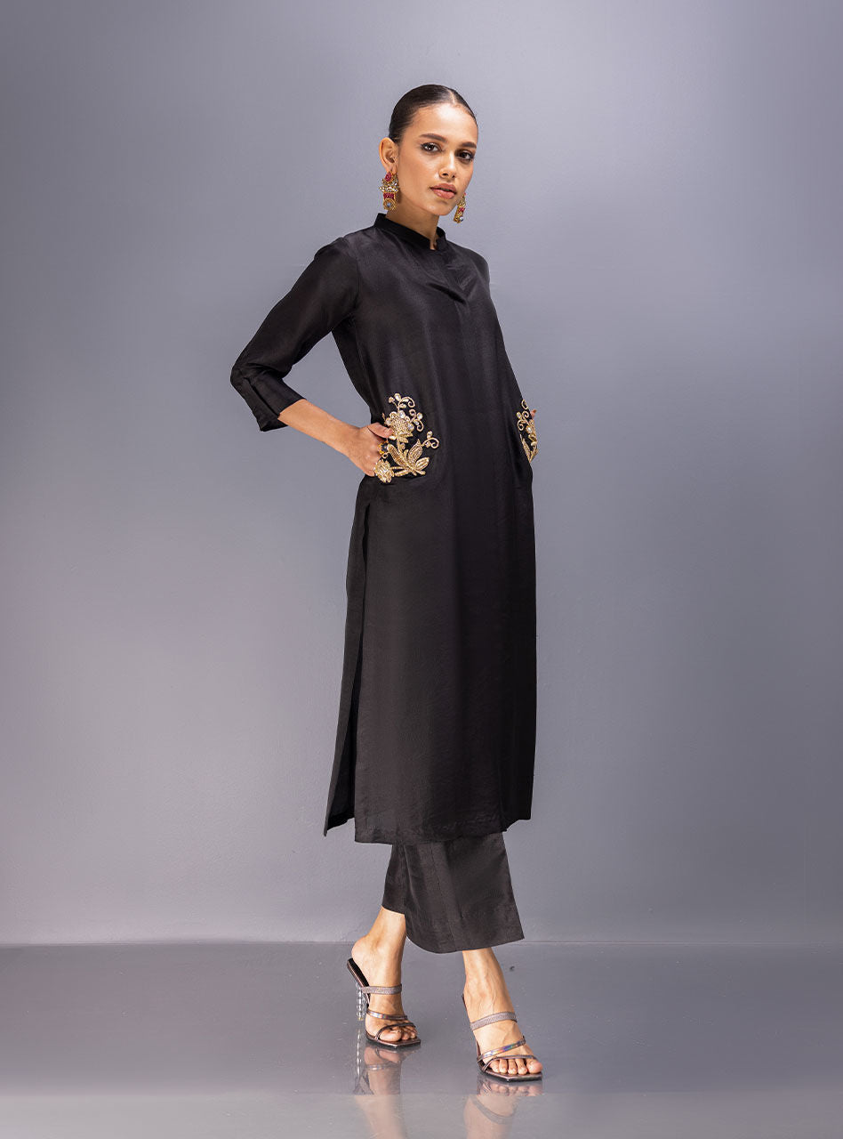 Zainab Chottani | Luxury Pret | EBONY FROST by Zainab Chottani - Designer Dress - Type: Ladies Clothes - Available at Libayah - 100% Original