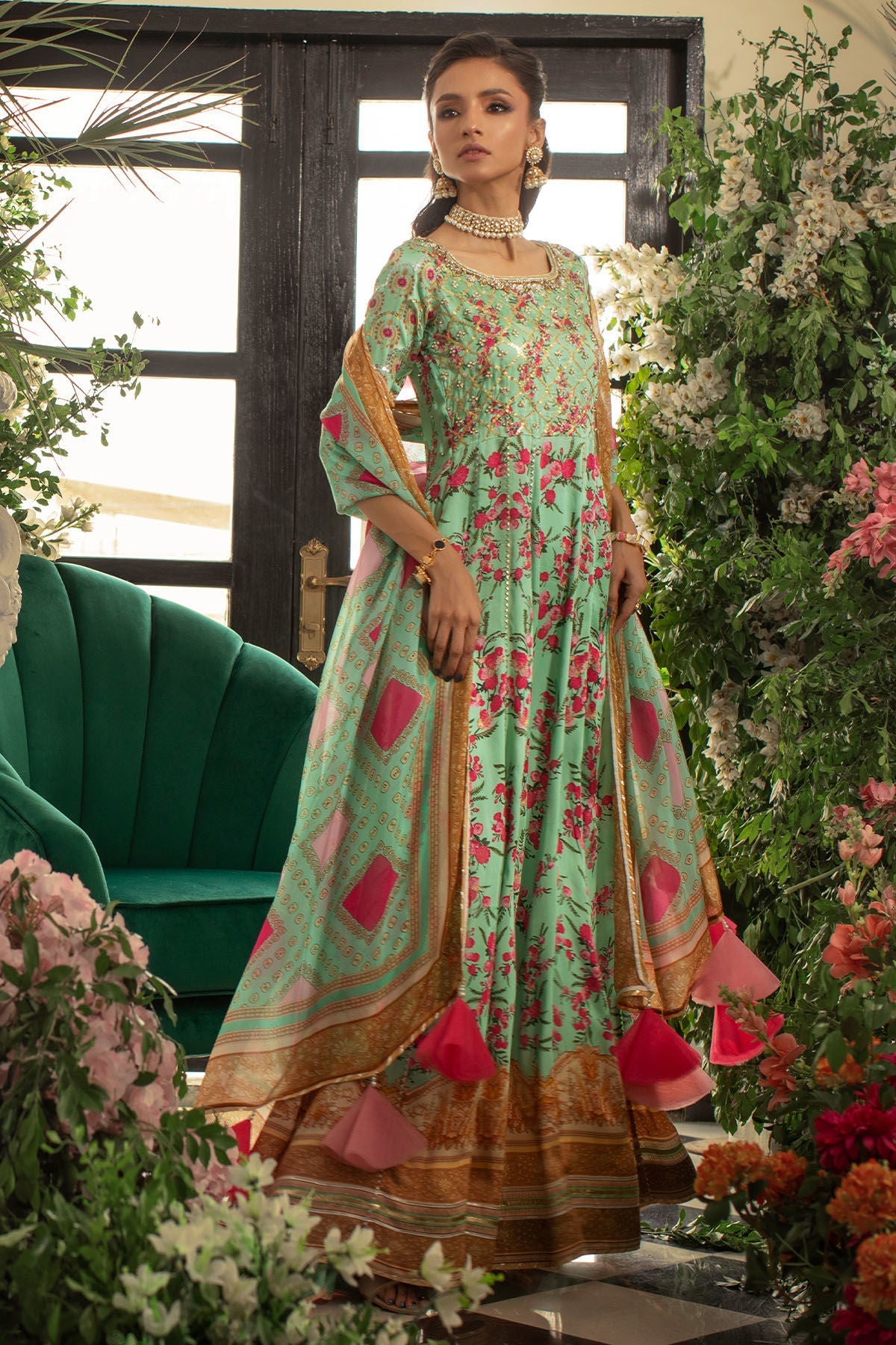 Annus Abrar | Luxe Silk Pret | JABEEN KALIDAR by Annus Abrar - Designer Dress - Type: Ladies Clothes - Available at Libayah - 100% Original