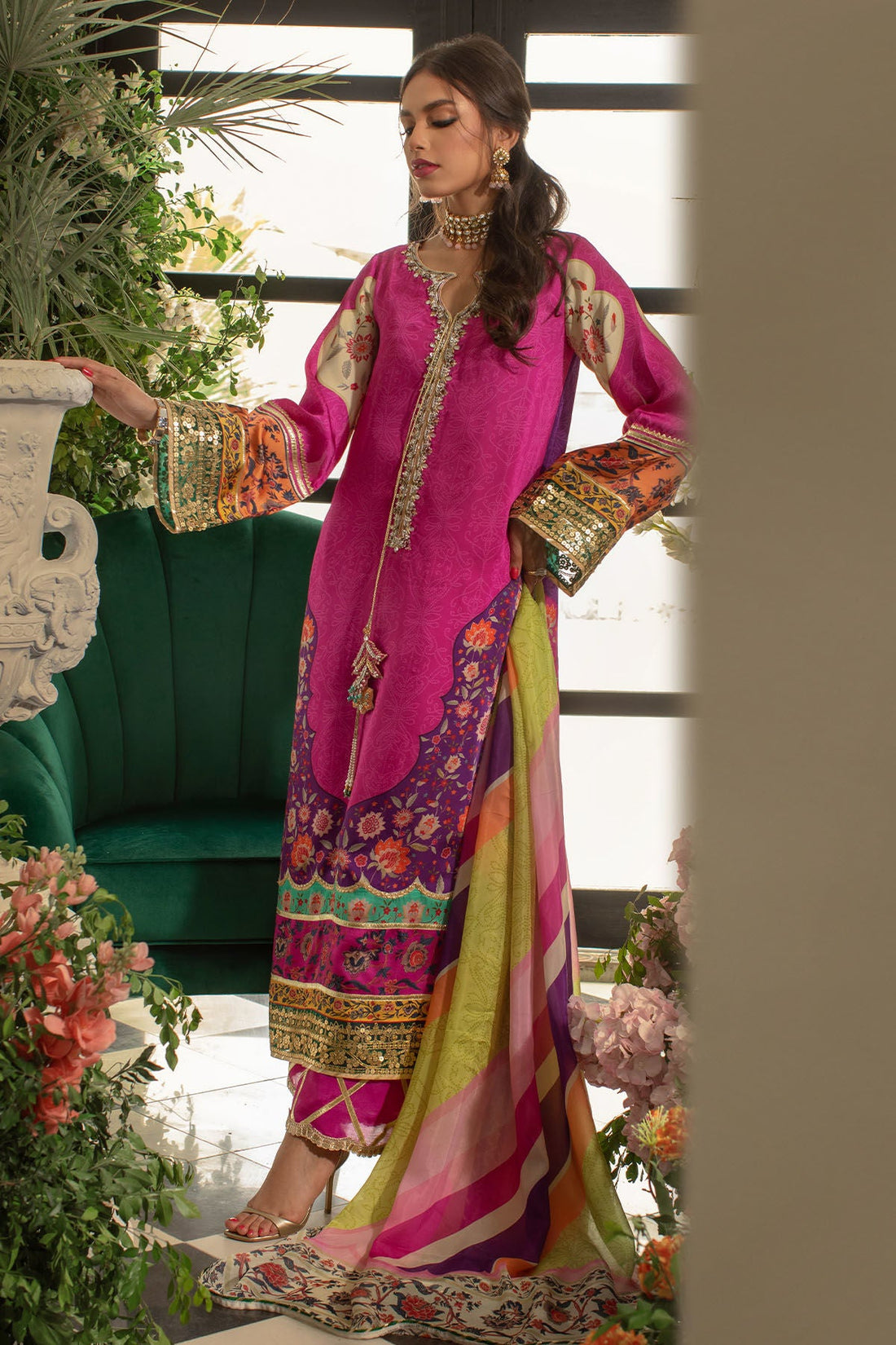 Annus Abrar | Luxe Silk Pret | RASHA by Annus Abrar - Designer Dress - Type: Ladies Clothes - Available at Libayah - 100% Original