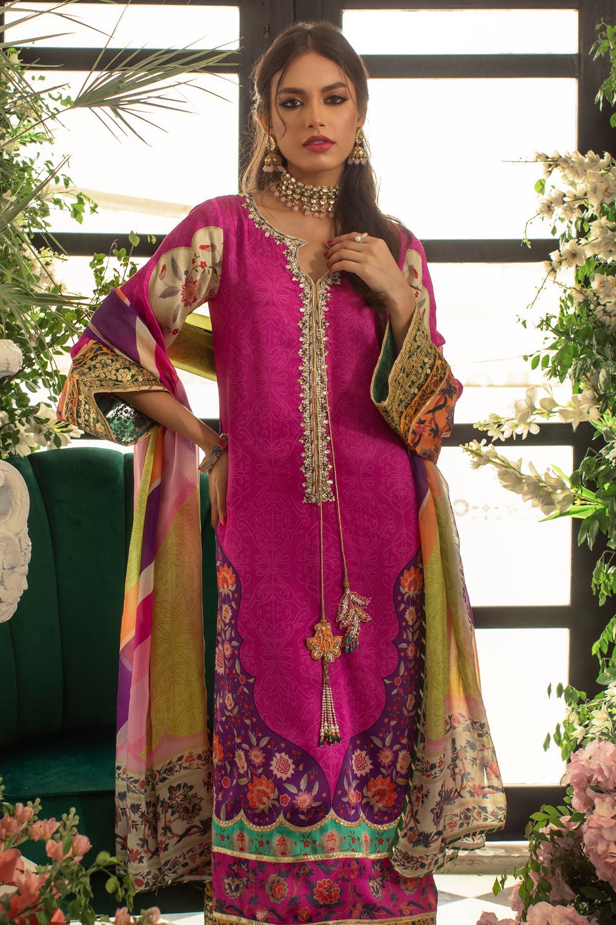 Annus Abrar | Luxe Silk Pret | RASHA by Annus Abrar - Designer Dress - Type: Ladies Clothes - Available at Libayah - 100% Original