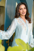 Fatima Khan | La Fleur Eid Edit | Serene Skies by Fatima Khan - Designer Dress - Type: Ladies Clothes - Available at Libayah - 100% Original