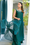 Fatima Khan | La Fleur Eid Edit | Viridity by Fatima Khan - Designer Dress - Type: Ladies Clothes - Available at Libayah - 100% Original