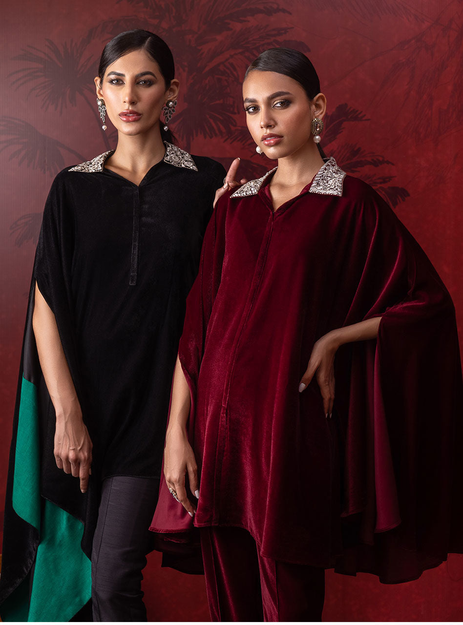 Zainab Chottani | Luxury Pret | SCARLET CRIMSON by Zainab Chottani - Designer Dress - Type: Ladies Clothes - Available at Libayah - 100% Original