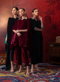 Zainab Chottani | Luxury Pret | SCARLET CRIMSON by Zainab Chottani - Designer Dress - Type: Ladies Clothes - Available at Libayah - 100% Original