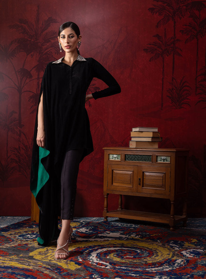 Zainab Chottani | Luxury Pret | BLACK NOA by Zainab Chottani - Designer Dress - Type: Ladies Clothes - Available at Libayah - 100% Original