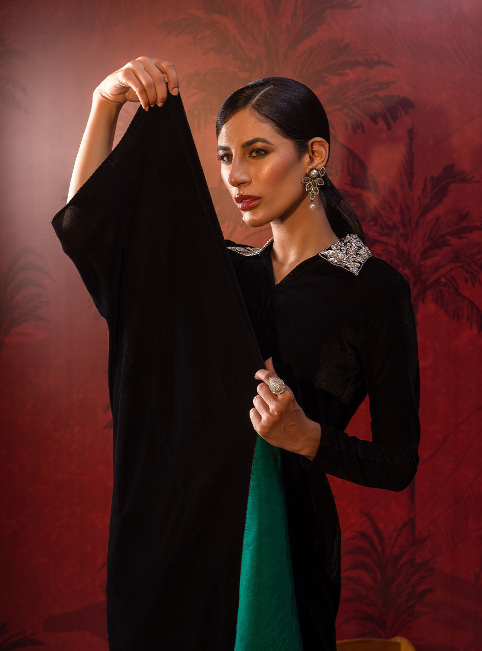 Zainab Chottani | Luxury Pret | BLACK NOA by Zainab Chottani - Designer Dress - Type: Ladies Clothes - Available at Libayah - 100% Original