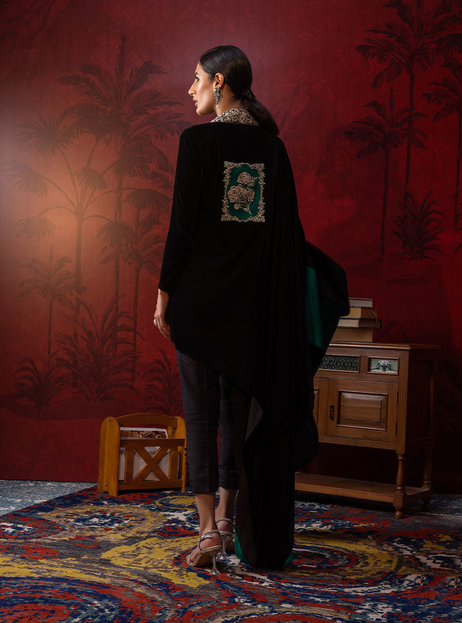 Zainab Chottani | Luxury Pret | BLACK NOA by Zainab Chottani - Designer Dress - Type: Ladies Clothes - Available at Libayah - 100% Original