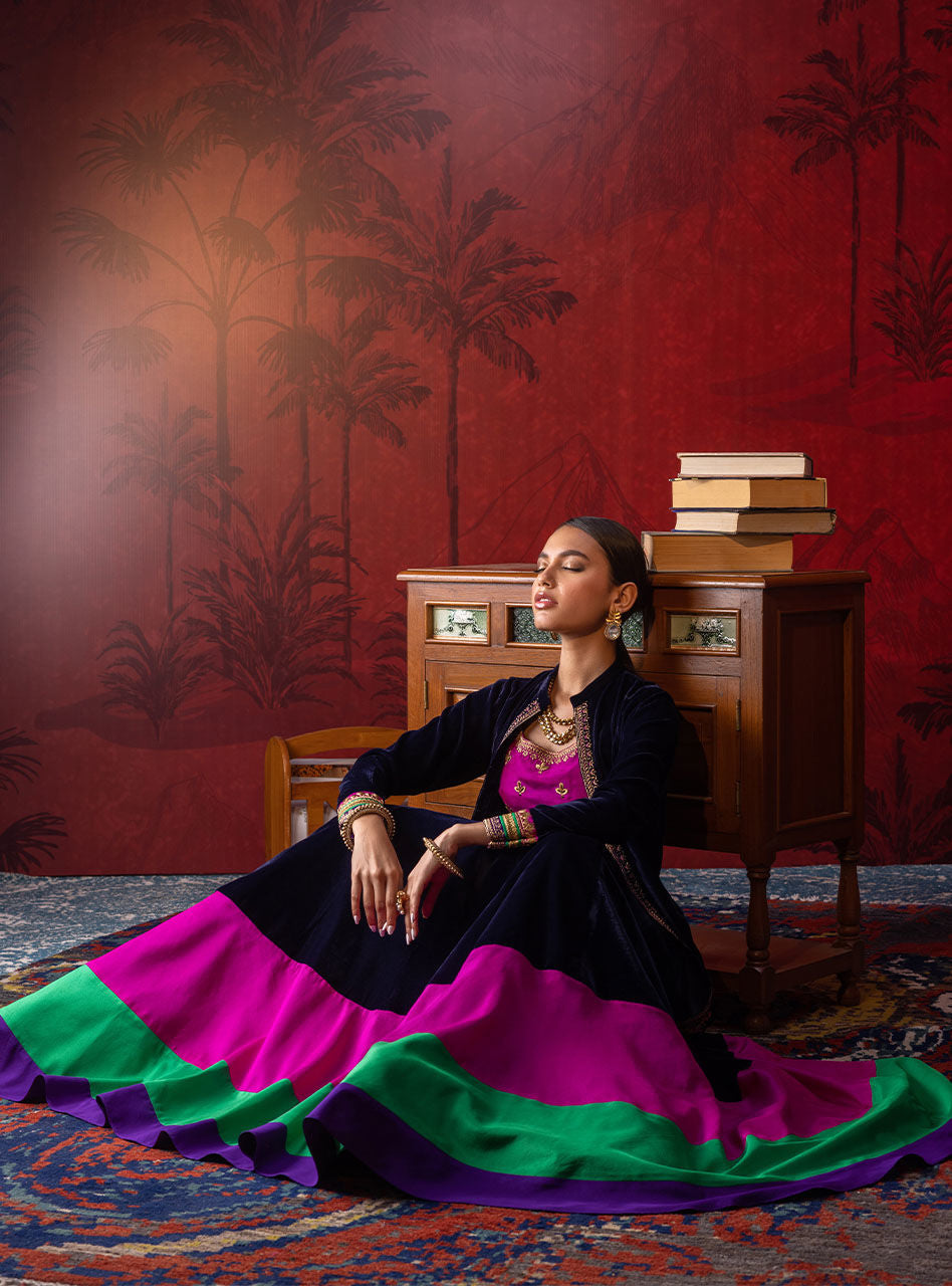 Zainab Chottani | Semi Formals | NYLA by Zainab Chottani - Designer Dress - Type: Formal - Available at Libayah - 100% Original