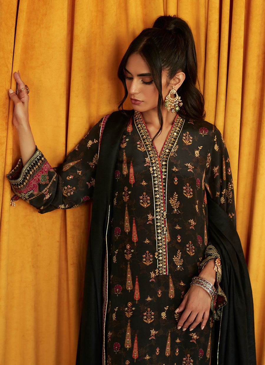 Farah Talib Aziz | Designer Picks 24 | GINA SHIRT AND DUPATTA by Farah Talib Aziz - Designer Dress - Type: Ladies Clothes - Available at Libayah - 100% Original
