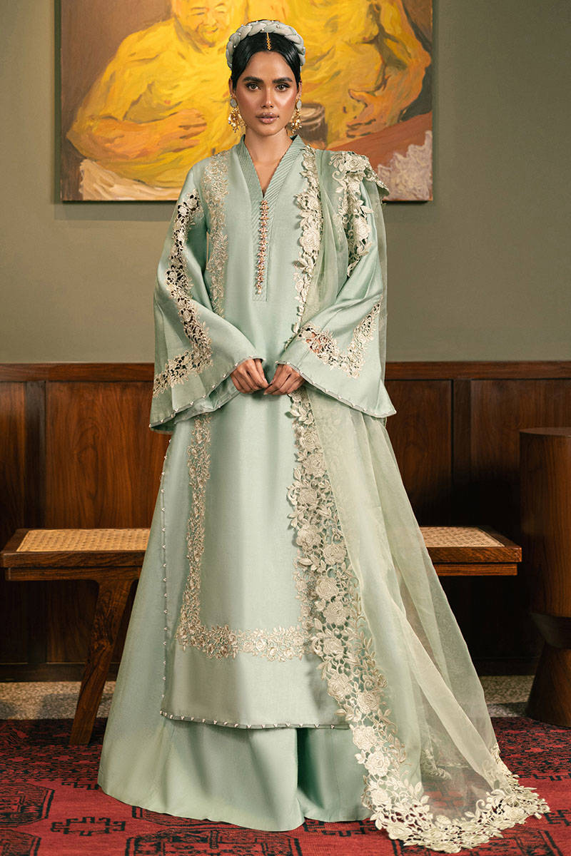 MNR | Chaye Coffee Luxury Pret | Star Gazer by MNR - Designer Dress - Type: Ladies Clothes - Available at Libayah - 100% Original