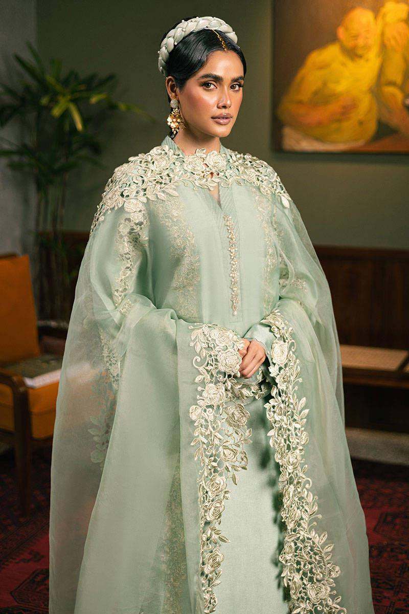 MNR | Chaye Coffee Luxury Pret | Star Gazer by MNR - Designer Dress - Type: Ladies Clothes - Available at Libayah - 100% Original