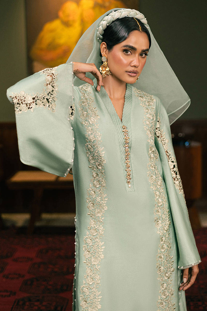 MNR | Chaye Coffee Luxury Pret | Star Gazer by MNR - Designer Dress - Type: Ladies Clothes - Available at Libayah - 100% Original