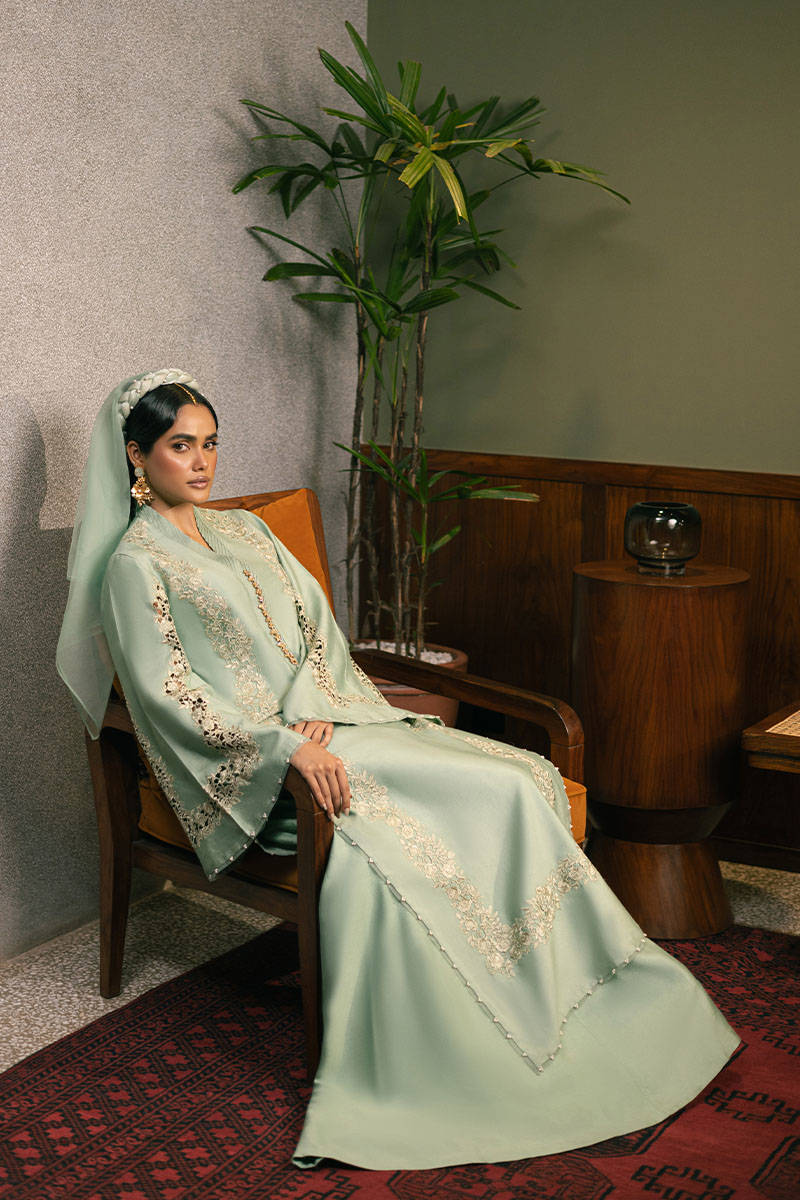 MNR | Chaye Coffee Luxury Pret | Star Gazer by MNR - Designer Dress - Type: Ladies Clothes - Available at Libayah - 100% Original