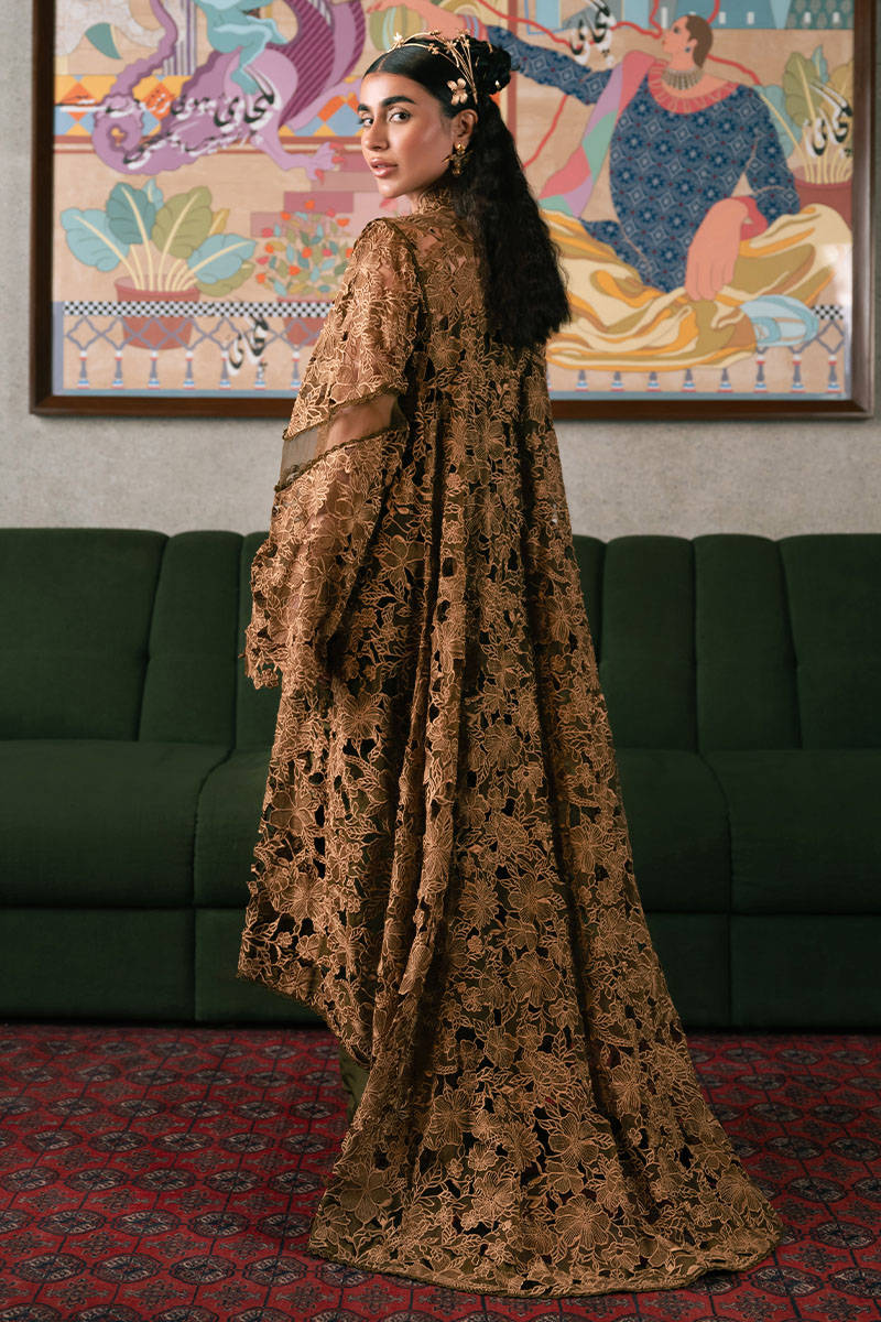 MNR | Chaye Coffee Luxury Pret | Mystic Pine by MNR - Designer Dress - Type: Ladies Clothes - Available at Libayah - 100% Original