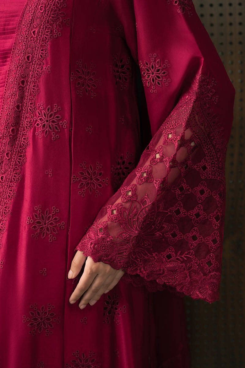 MNR | Chaye Coffee Luxury Pret | Garnet Glow by MNR - Designer Dress - Type: Ladies Clothes - Available at Libayah - 100% Original