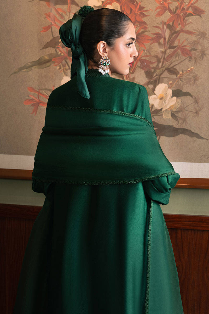 MNR | Chaye Coffee Luxury Pret | Aurora Emerald by MNR - Designer Dress - Type: Ladies Clothes - Available at Libayah - 100% Original