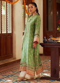Farah Talib Aziz | Designer Picks 24 | RINA GREEN SHIRT AND DUPATTA by Farah Talib Aziz - Designer Dress - Type: Ladies Clothes - Available at Libayah - 100% Original