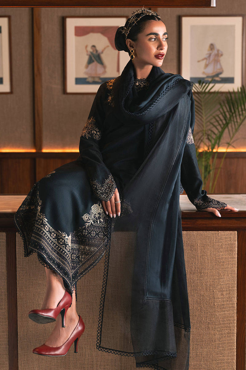 MNR | Chaye Coffee Luxury Pret | Twilight by MNR - Designer Dress - Type: Ladies Clothes - Available at Libayah - 100% Original
