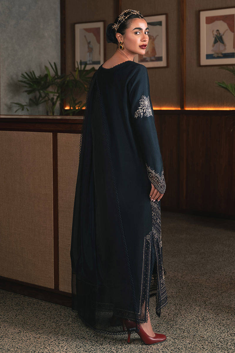 MNR | Chaye Coffee Luxury Pret | Twilight by MNR - Designer Dress - Type: Ladies Clothes - Available at Libayah - 100% Original