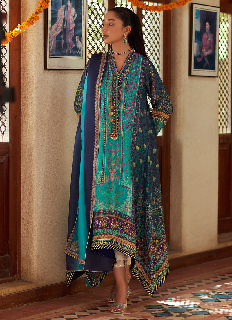 Farah Talib Aziz | Designer Picks 24 | COCO FEROZI SHIRT AND DUPATTA by Farah Talib Aziz - Designer Dress - Type: Ladies Clothes - Available at Libayah - 100% Original