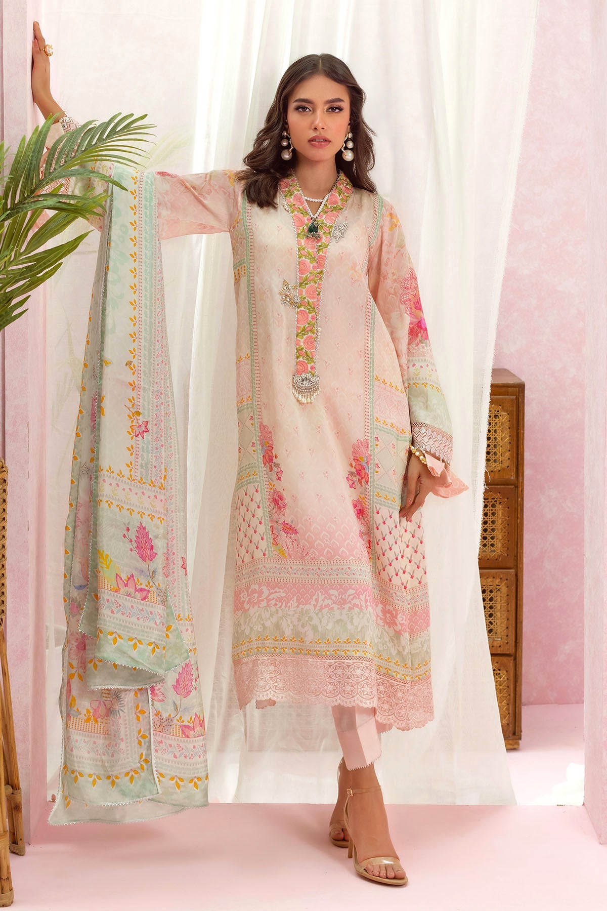 Annus Abrar | Luxe Silk Pret | SYLVIE by Annus Abrar - Designer Dress - Type: Ladies Clothes - Available at Libayah - 100% Original