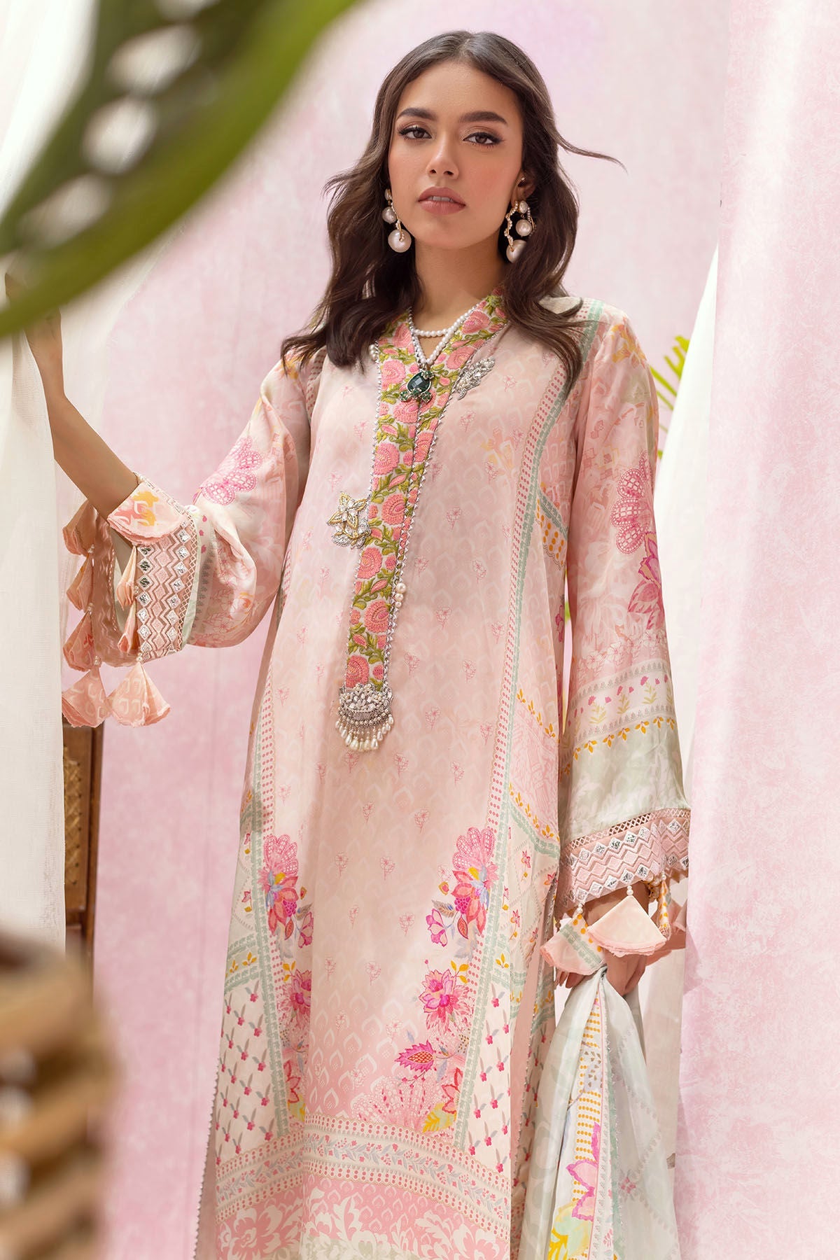 Annus Abrar | Luxe Silk Pret | SYLVIE by Annus Abrar - Designer Dress - Type: Ladies Clothes - Available at Libayah - 100% Original