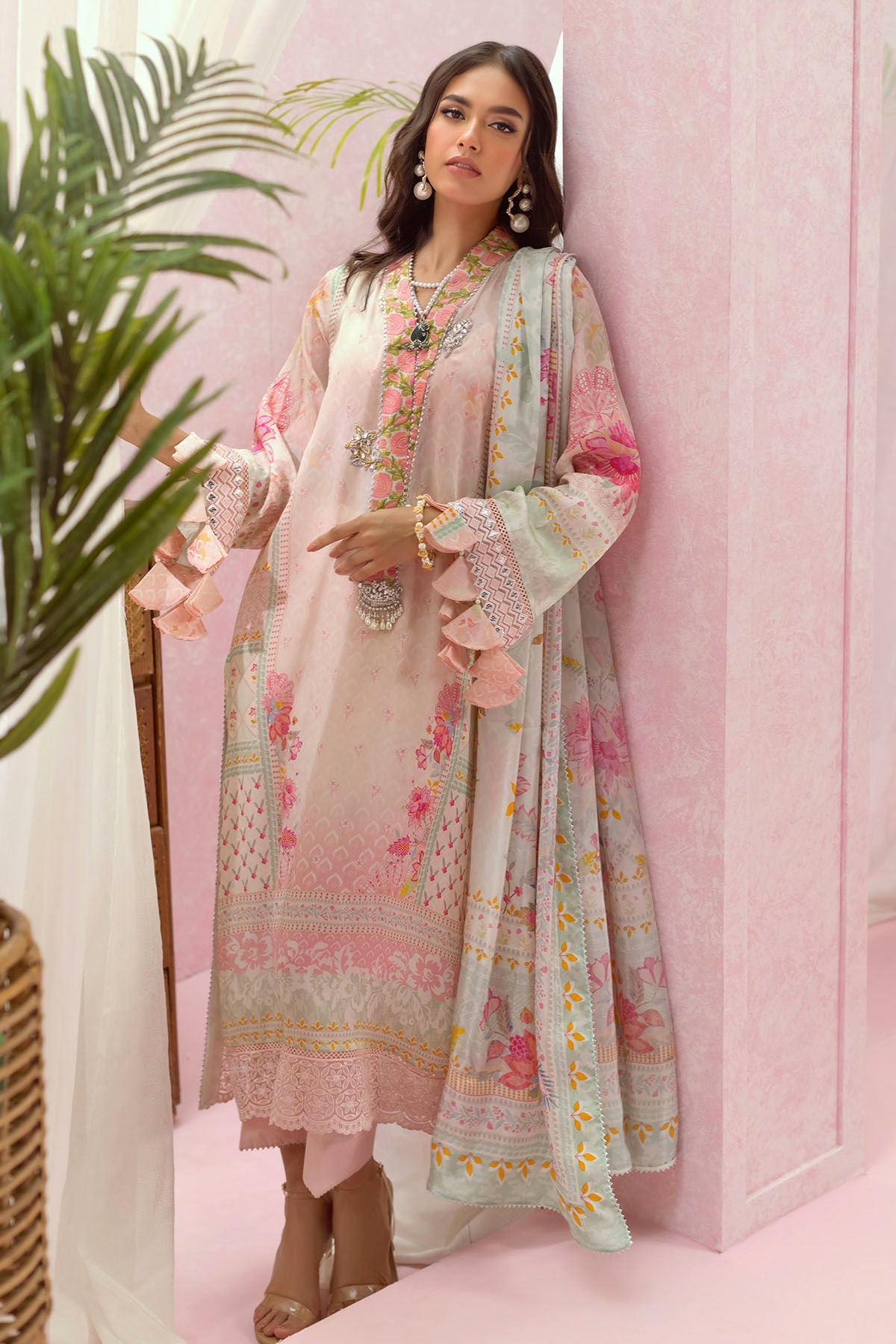 Annus Abrar | Luxe Silk Pret | SYLVIE by Annus Abrar - Designer Dress - Type: Ladies Clothes - Available at Libayah - 100% Original