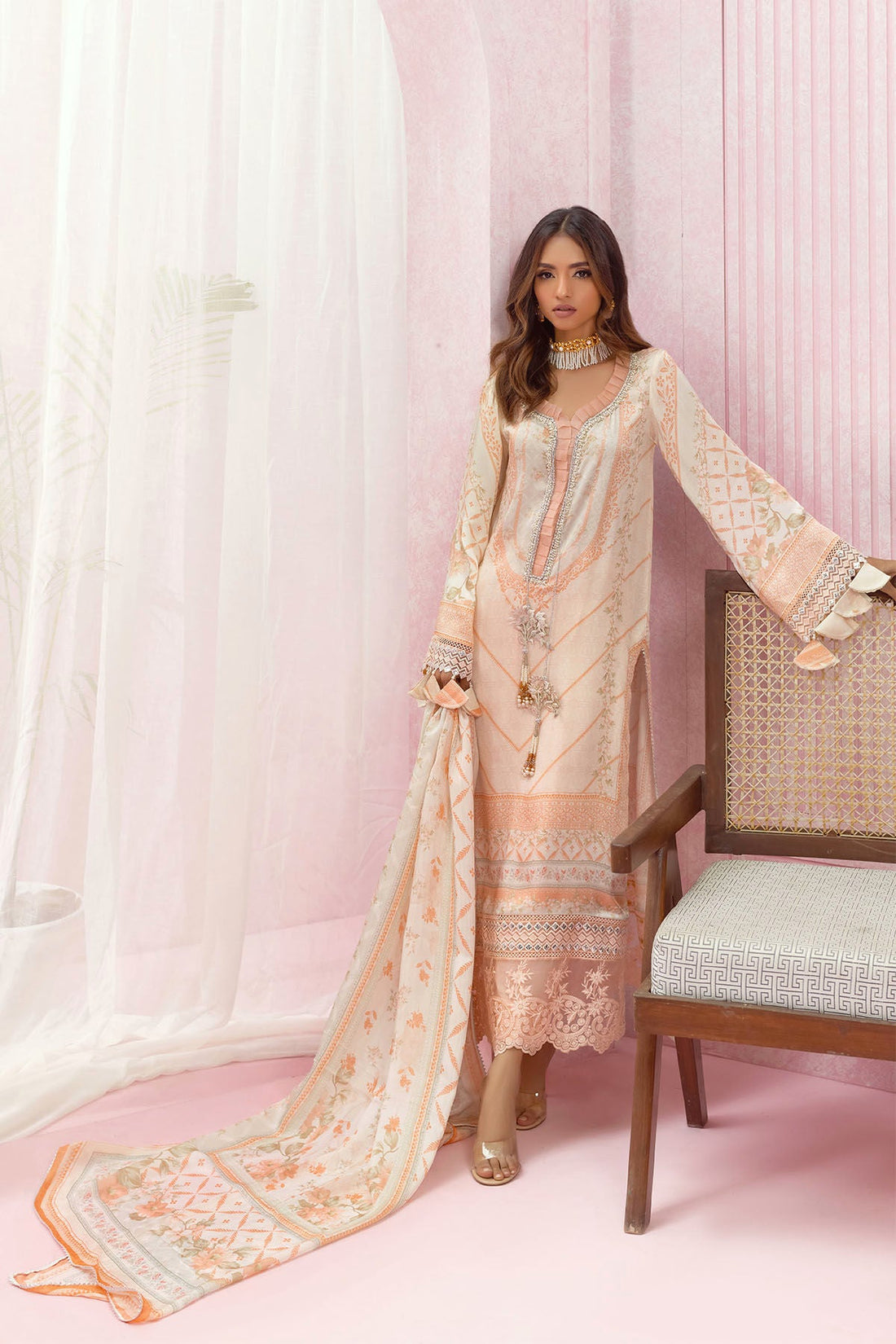 Annus Abrar | Luxe Silk Pret | ELYNA by Annus Abrar - Designer Dress - Type: Ladies Clothes - Available at Libayah - 100% Original