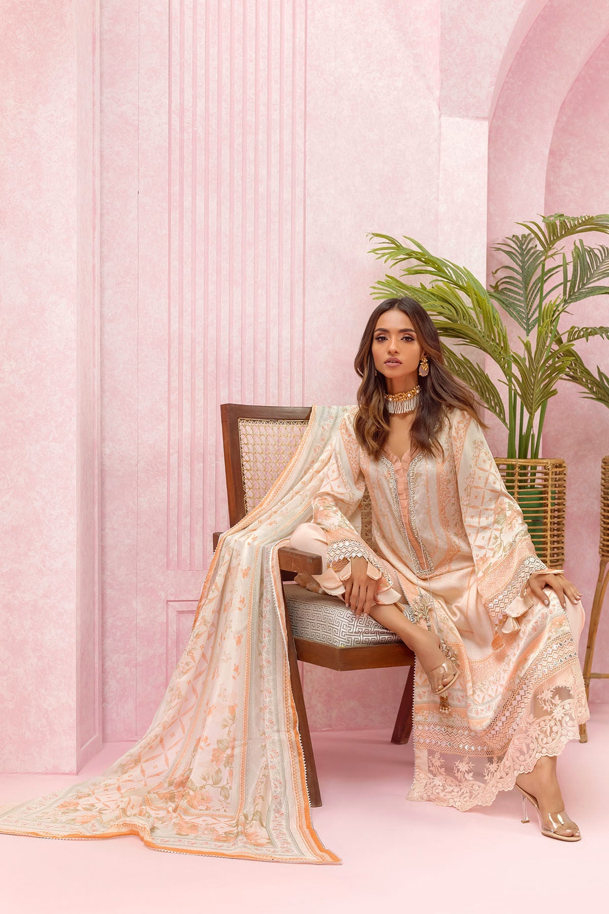Annus Abrar | Luxe Silk Pret | ELYNA by Annus Abrar - Designer Dress - Type: Ladies Clothes - Available at Libayah - 100% Original
