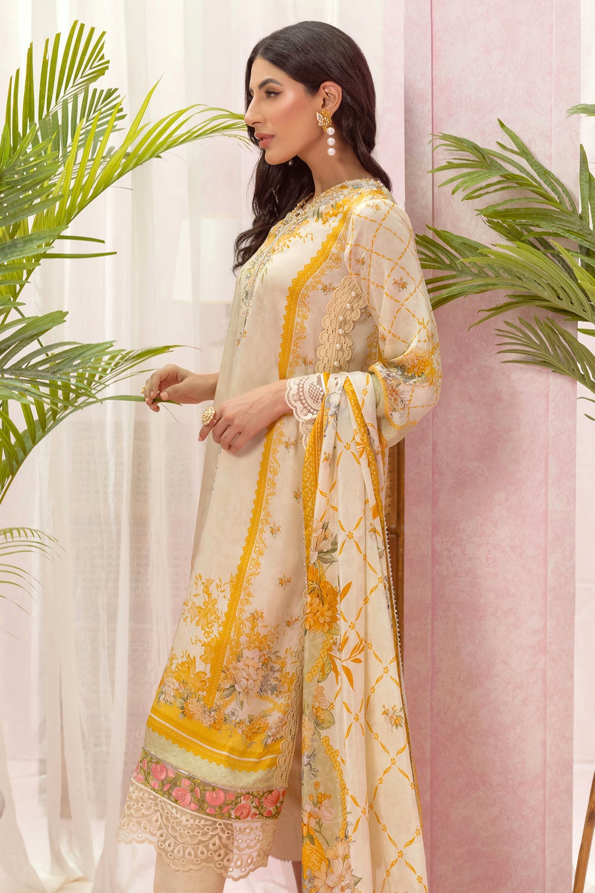 Annus Abrar | Luxe Silk Pret | NOEMIE by Annus Abrar - Designer Dress - Type: Ladies Clothes - Available at Libayah - 100% Original