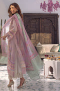 Ansab Jahangir | Digital Silk | Lilac Paisley by Ansab Jahangir - Designer Dress  - Type : Ladies Clothes - Available at Libayah - 100% Original 