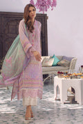Ansab Jahangir | Digital Silk | Lilac Paisley by Ansab Jahangir - Designer Dress  - Type : Ladies Clothes - Available at Libayah - 100% Original 
