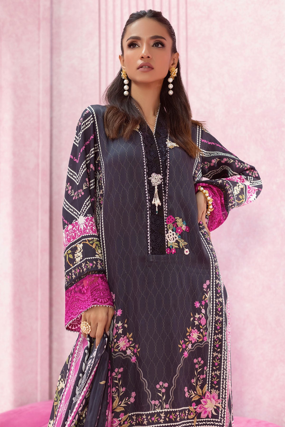 Annus Abrar | Luxe Silk Pret | MARIE by Annus Abrar - Designer Dress - Type: Ladies Clothes - Available at Libayah - 100% Original
