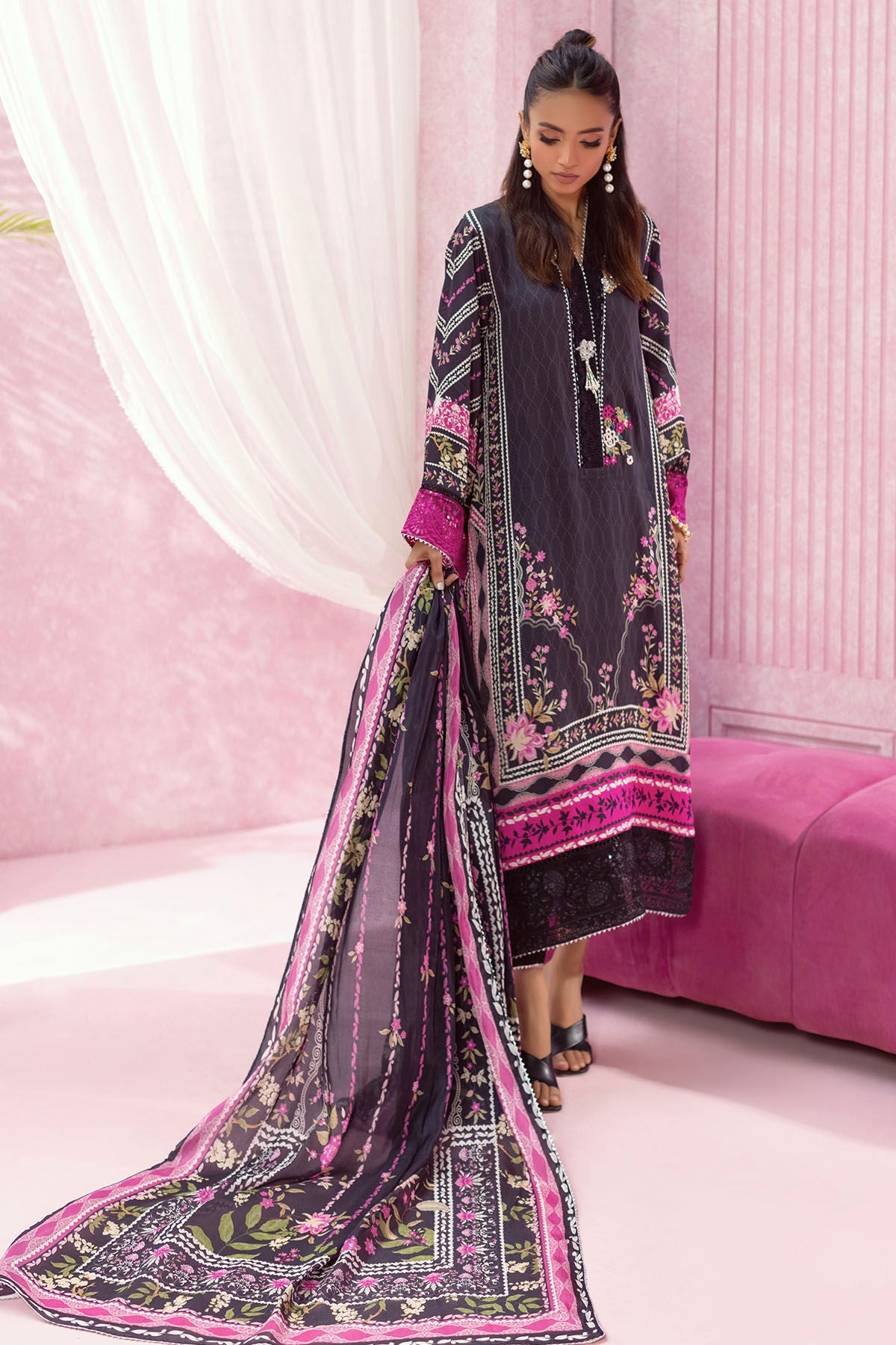 Annus Abrar | Luxe Silk Pret | MARIE by Annus Abrar - Designer Dress - Type: Ladies Clothes - Available at Libayah - 100% Original