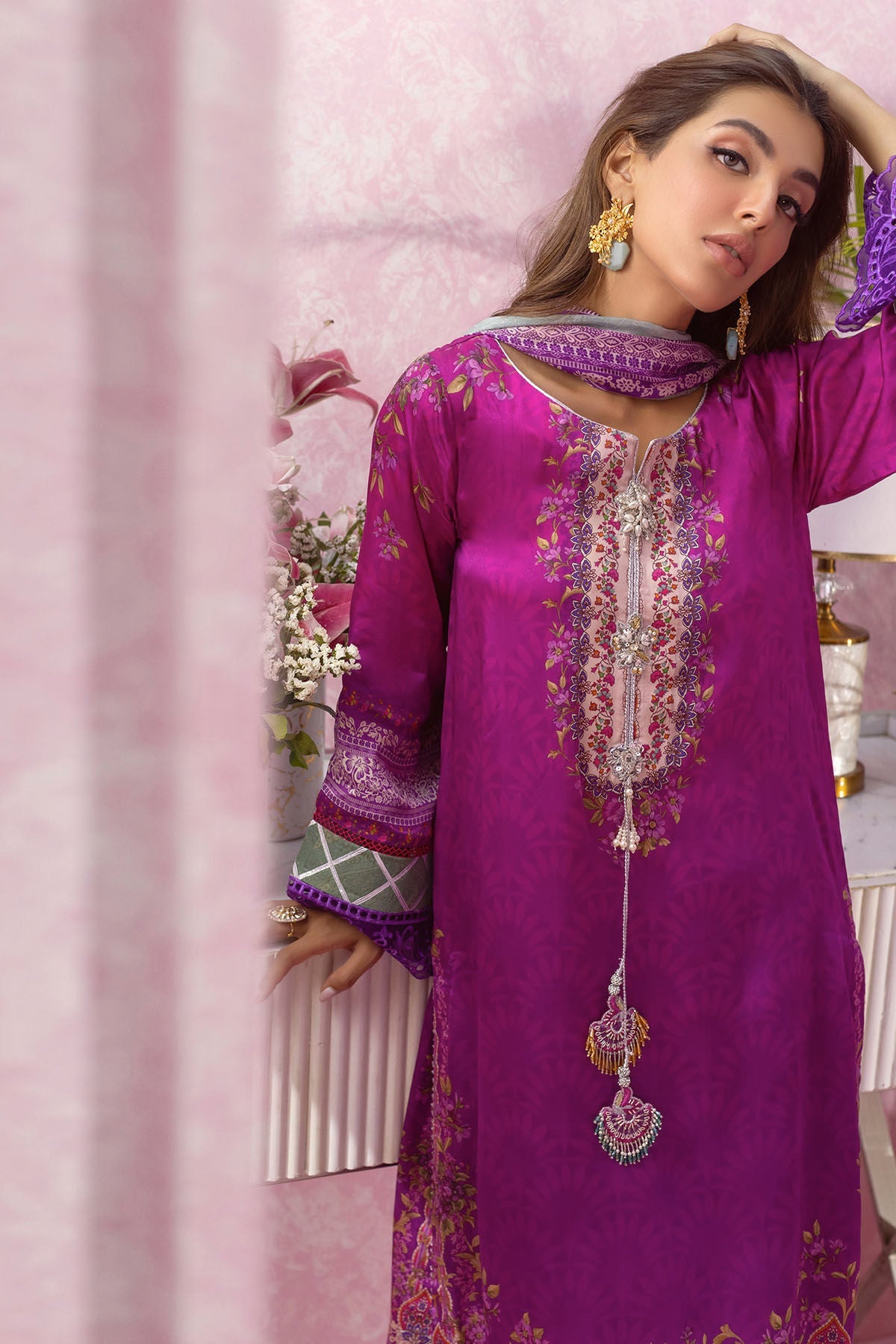 Annus Abrar | Luxe Silk Pret | ALIZE by Annus Abrar - Designer Dress - Type: Ladies Clothes - Available at Libayah - 100% Original