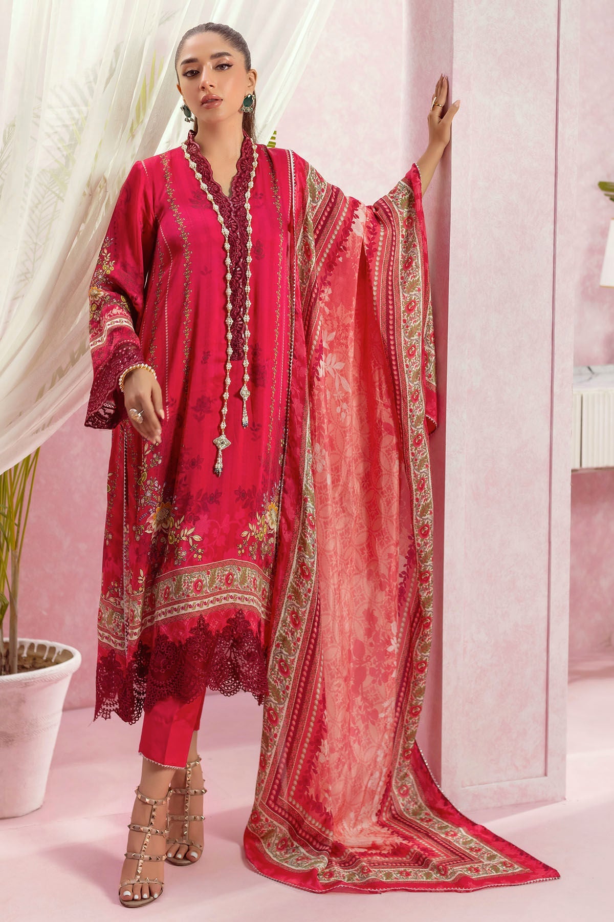 Annus Abrar | Luxe Silk Pret | HELENE by Annus Abrar - Designer Dress - Type: Ladies Clothes - Available at Libayah - 100% Original