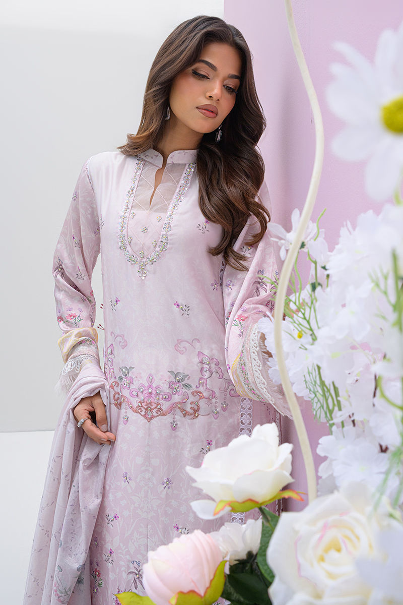 Fatima Khan | Eid Digital Silk Prints | Pastella by Fatima Khan - Designer Dress - Type: Ladies Clothes - Available at Libayah - 100% Original