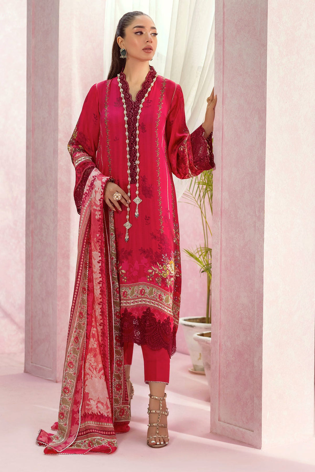 Annus Abrar | Luxe Silk Pret | HELENE by Annus Abrar - Designer Dress - Type: Ladies Clothes - Available at Libayah - 100% Original