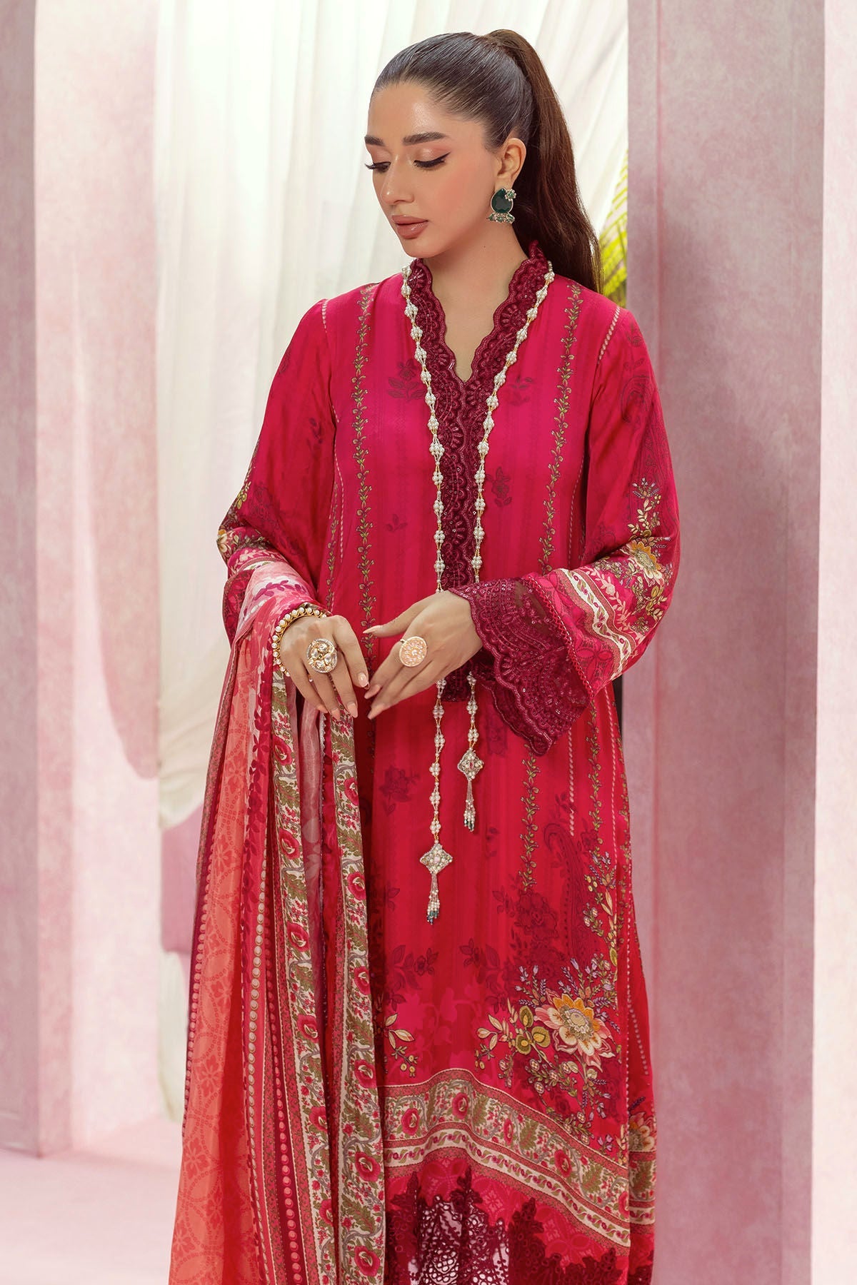 Annus Abrar | Luxe Silk Pret | HELENE by Annus Abrar - Designer Dress - Type: Ladies Clothes - Available at Libayah - 100% Original