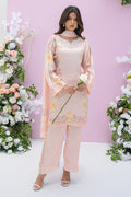 Fatima Khan | Eid Digital Silk Prints | Peach Blossoms by Fatima Khan - Designer Dress - Type: Ladies Clothes - Available at Libayah - 100% Original