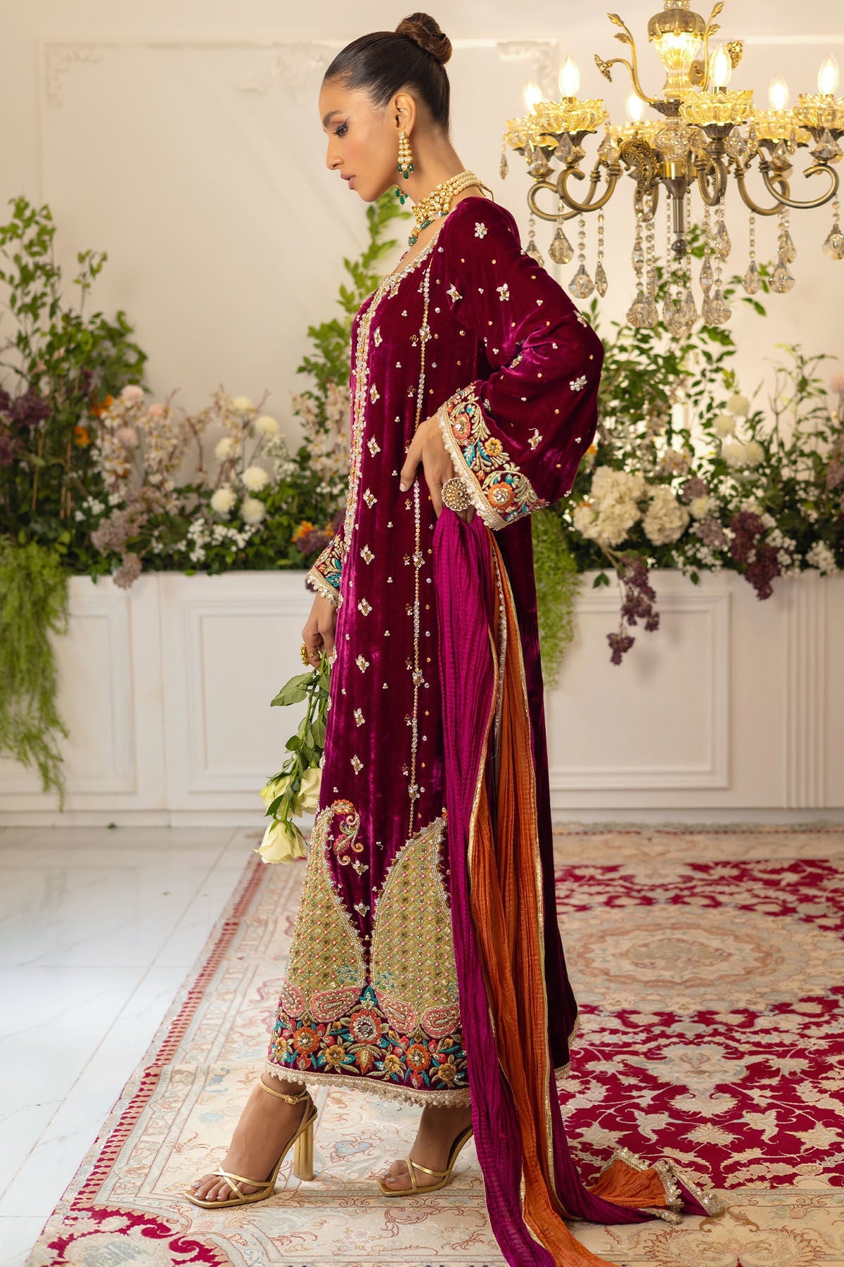 Annus Abrar | Semi Formals | SADAF by Annus Abrar - Designer Dress - Type: Ladies Clothes - Available at Libayah - 100% Original