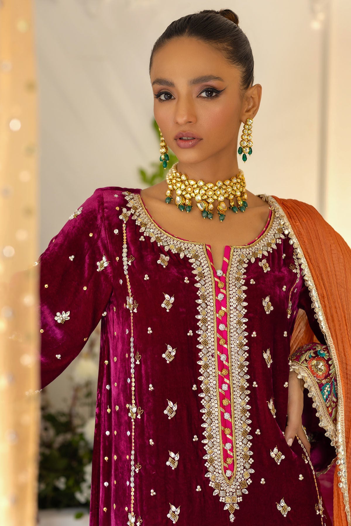 Annus Abrar | Semi Formals | SADAF by Annus Abrar - Designer Dress - Type: Ladies Clothes - Available at Libayah - 100% Original